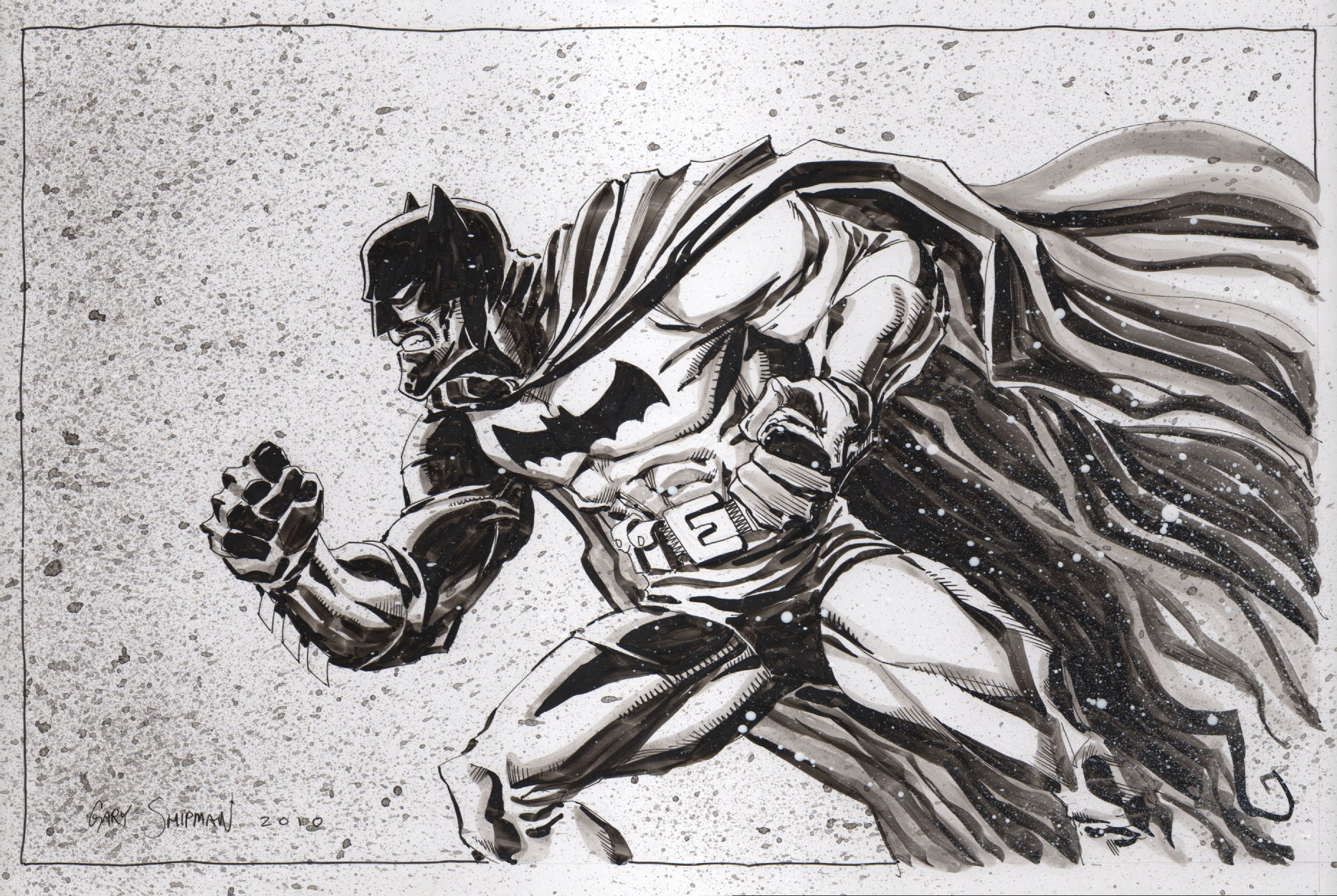 BATMAN: The Dark Night 167 Original art by Gary Shipman, in Gary Shipman's  DC Comics Pieces of art by Gary Shipman Comic Art Gallery Room