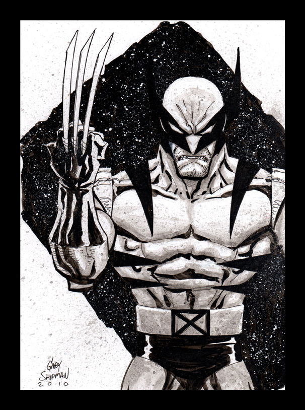 Wolverine SNIKT , In Gary Shipman's Marvel Pieces By Gary Shipman Comic ...