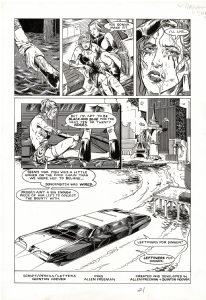 Morgana X by Quinton Hoover and Allen Freeman, Comic Art