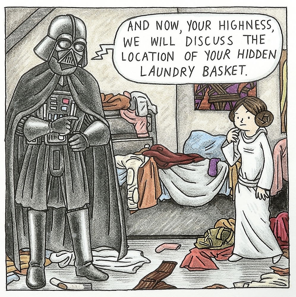 Jeffrey Brown, Vader’s Little Princess, page #35, in Philippe Labaune's ...