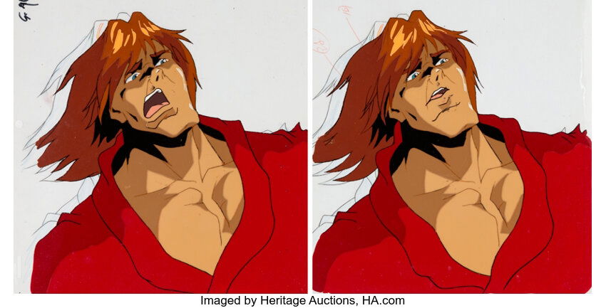 Street Fighter Animated Show - Ken, in Tim Fraser's Animation Cels ...