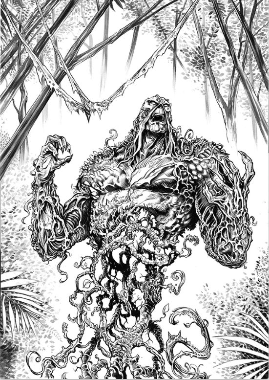 The Swamp Thing #9 (2021) Big Country Comics Variant Cover, in Tim ...