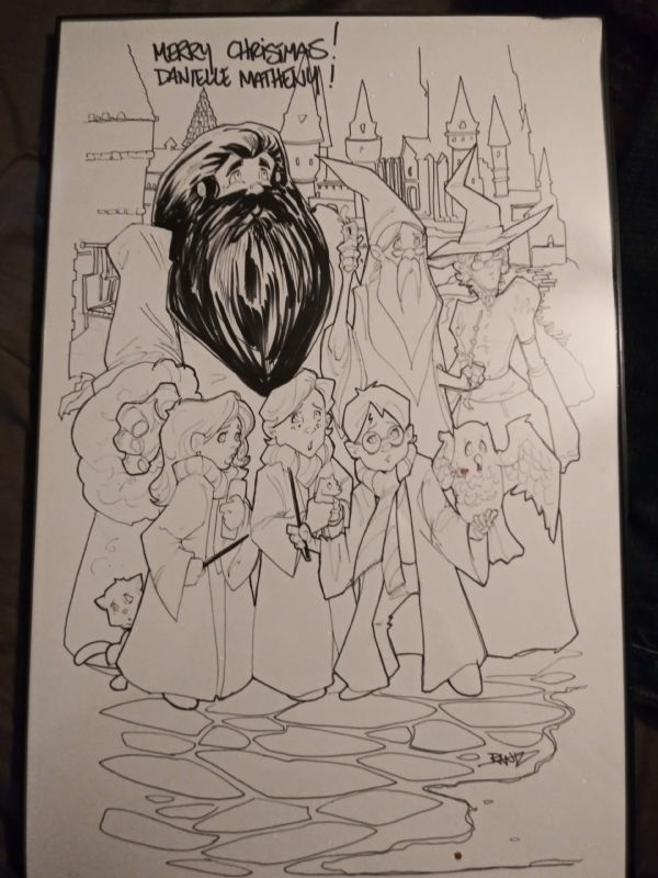 Harry Potter Commission In David Matheny S Commissions Sketches And More Comic Art Gallery Room