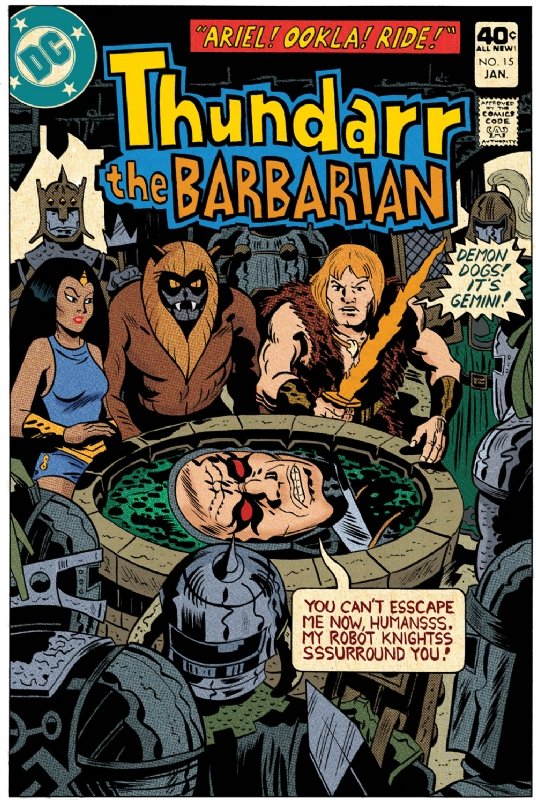 Thundarr The Barbarian Cover In Michael Nenos Art Ive Drawn Comic Art Gallery Room