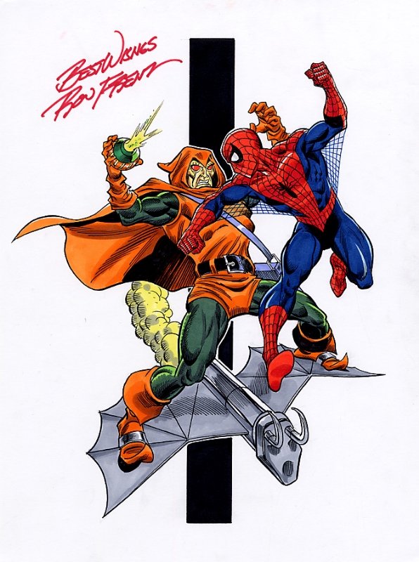 Spider-Man versus The Hobgoblin by Ron Frenz, in Dave Shevlin's ...