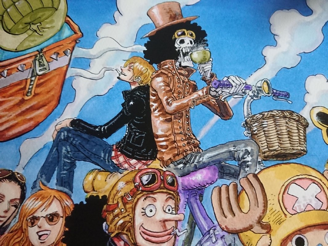 Stampe poster prints One Piece Route 325 by Eiichiro Oda 