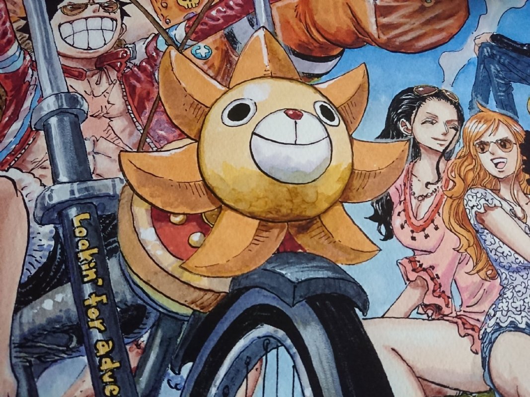 Stampe poster prints One Piece Route 325 by Eiichiro Oda 