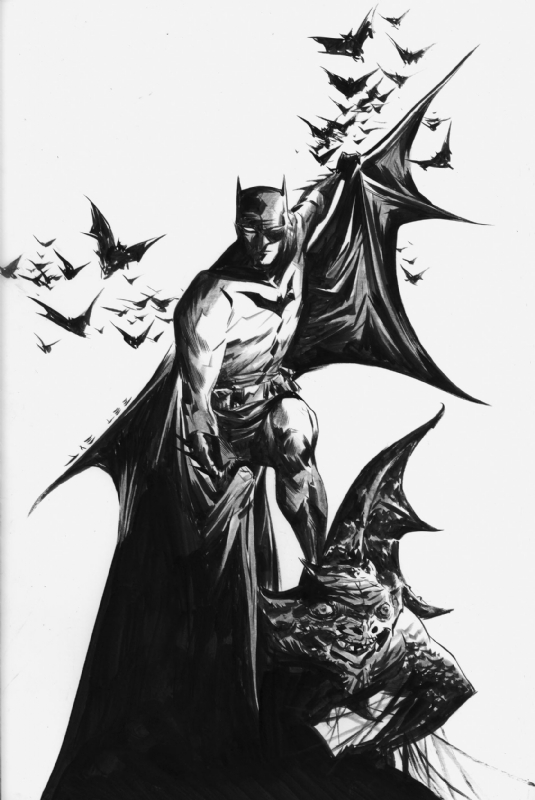 Jae Lee Batman Comic Art