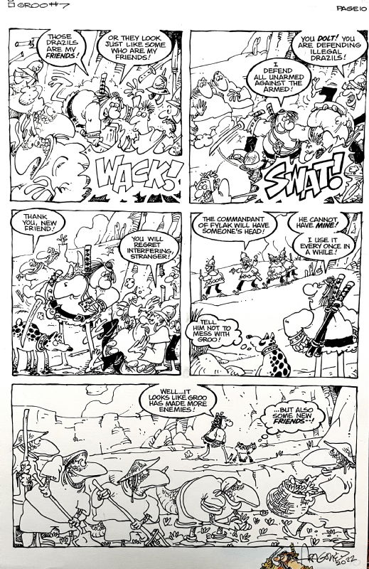 Groo the Wanderer - Image #7 Page 10, in Lawrence Saienga's Sergio ...