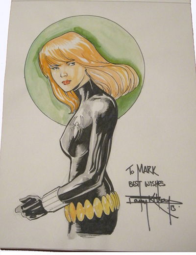 Black Widow by Barry Kitson, in mark glass's Convention sketches ...