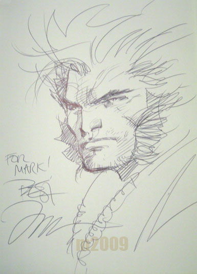 Wolverine by Jim Lee, in mark glass's Convention sketches/Original art ...