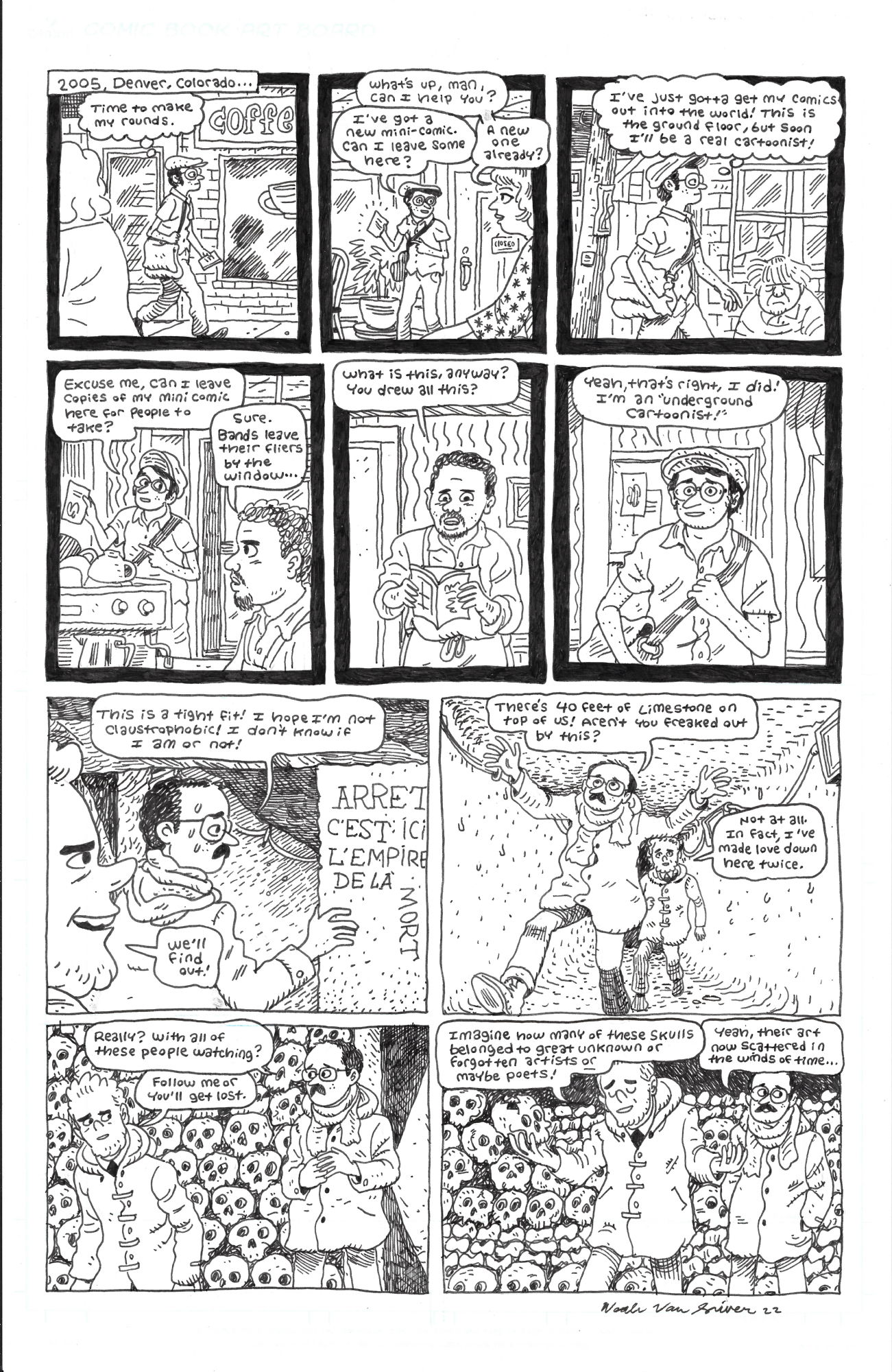 Noah Van Sciver - As a Cartoonist - Saint Cole - 2, in Athenaeum Comic ...