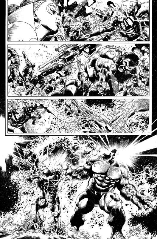 Original Marvel Comic Art Savage Avenger issue #10 pg 07 by Carlos ...