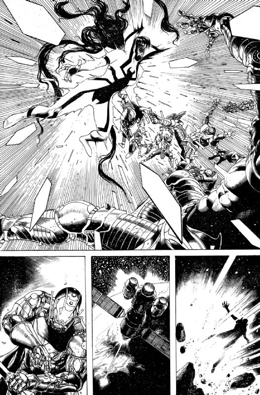 Original Marvel Comic Art Savage Avenger issue #8 pg 16 by Carlos Magno ...