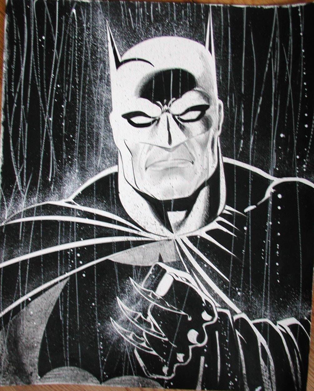 Batman Claws, in ken branch's Sold /Commissions Comic Art Gallery Room