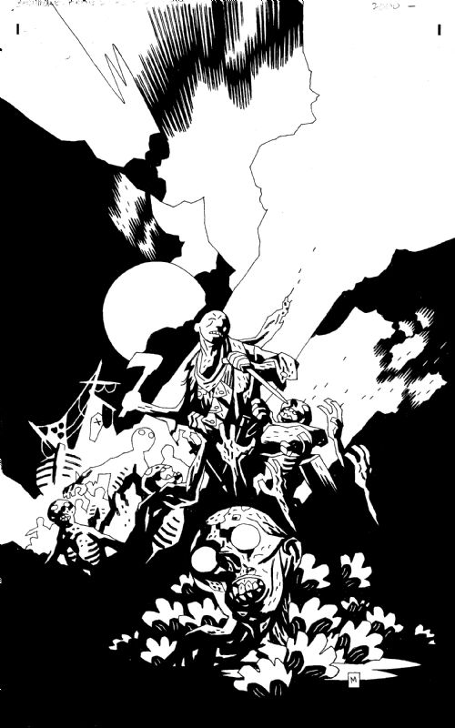 Mignola BALTIMORE Plague Ships hellboy cover #5, in K Hutson's Hellboy ...