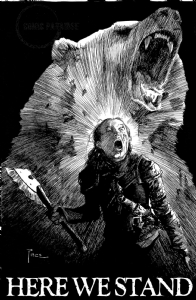 Lady Lyanna Mormont of Bear Island Comic Art