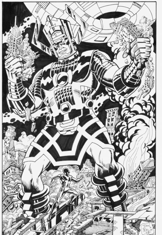 Galactus by Don Perlin, in Galac Tun's Commissions/Unpublished - Marvel ...