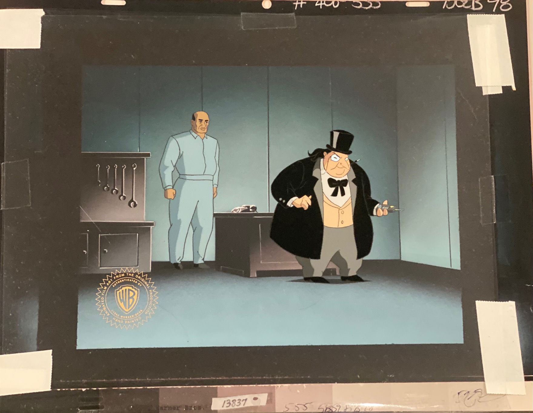 Batman: The Animated Series Production Cel, The Mechanic , in Michael ...