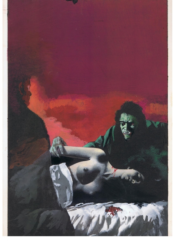 Karel Thole: Der lebende Leichnam (Vampir-Horror-Roman 5) Comic Art