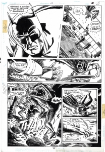 Manhunter 17 Page 20 - Batman Action - Frist Appearance Sportsmaster II - Grant Miehm - John Statema Comic Art