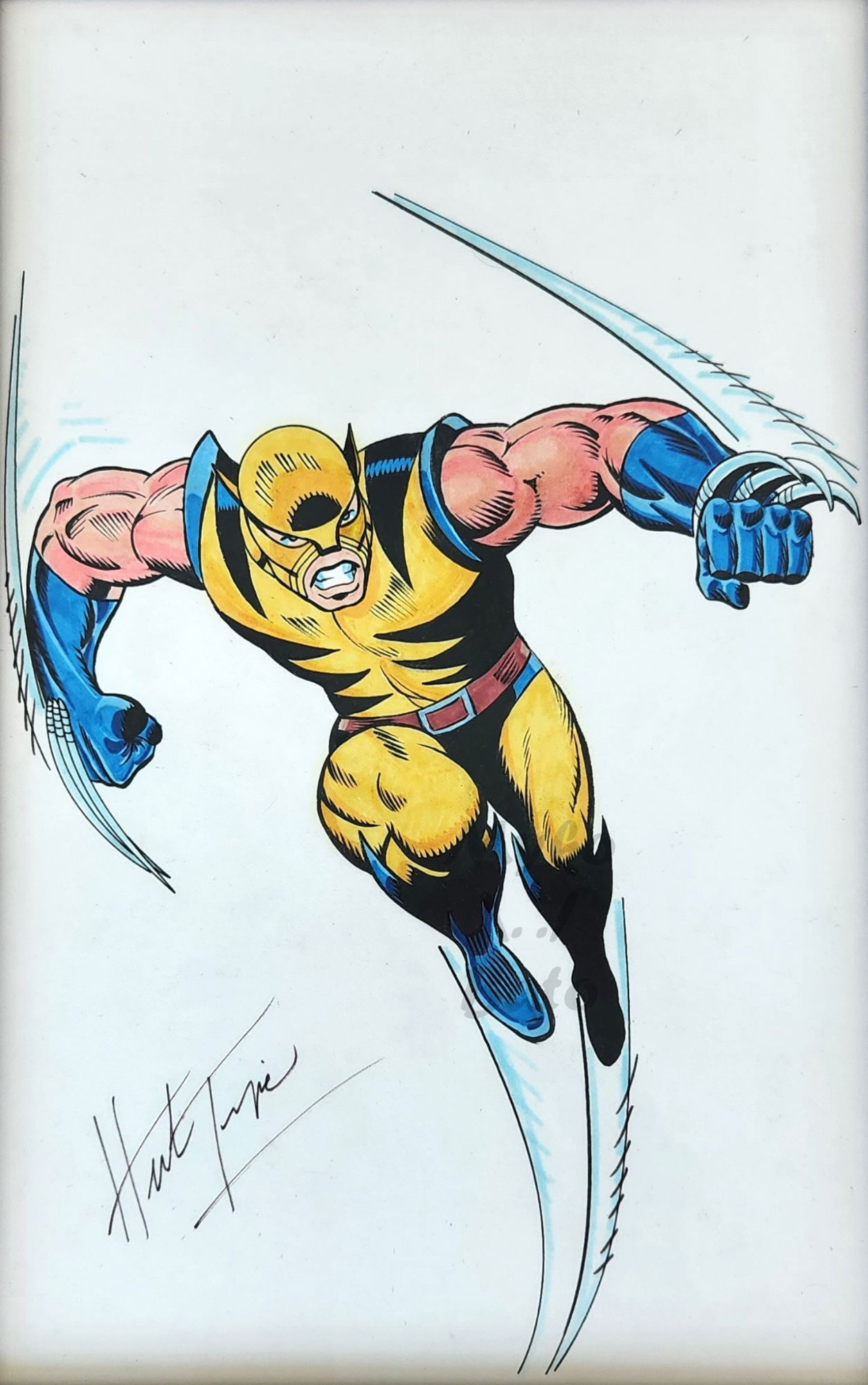 Wolverine (color)- Trimpe, In Myko Bato's Commissions- Sketches (Rare ...