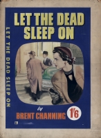 UK Paperback Painting  LET THE DEAD SLEEP ON, Comic Art