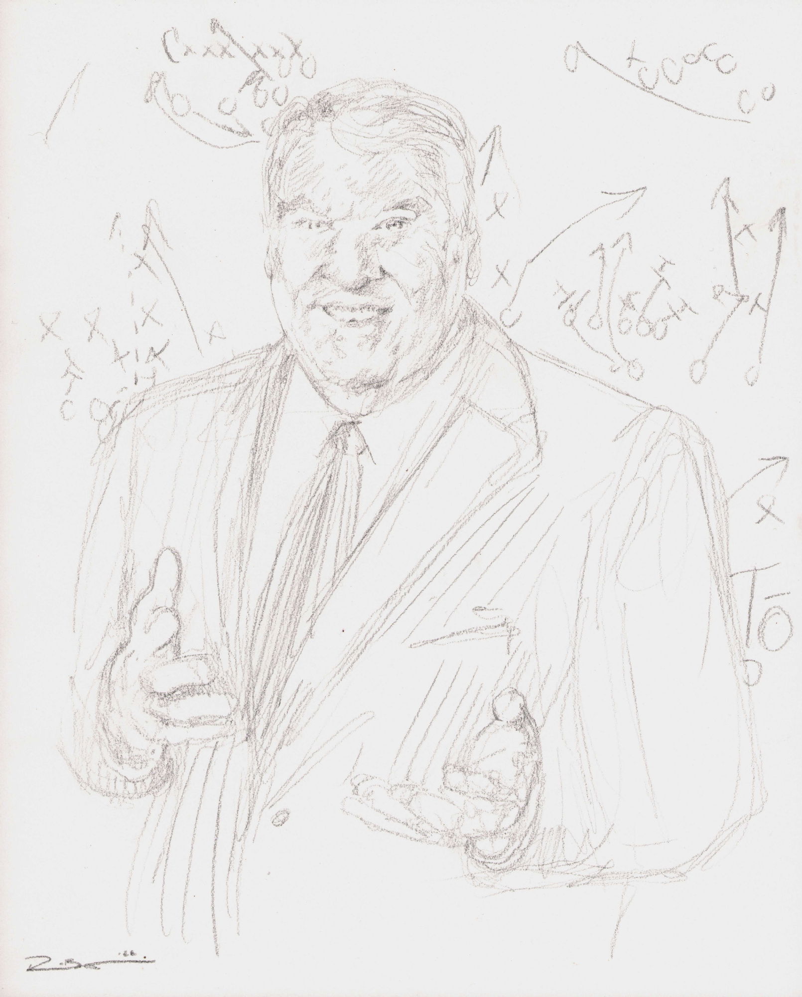 JOHN MADDEN , in 34th Ave Comics !!!'s PRELIMS Comic Art Gallery Room