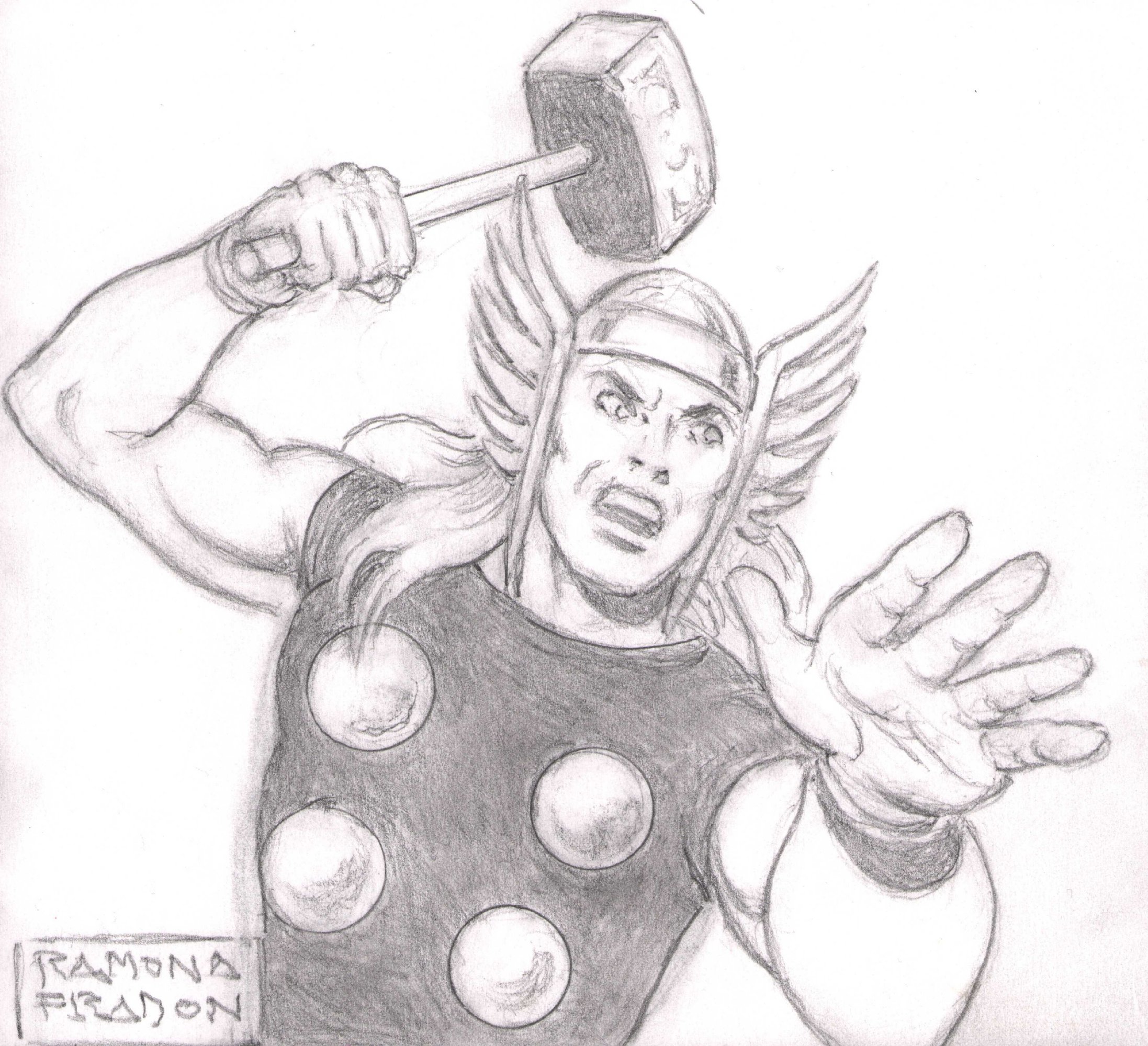 thor drawing sean | DOODLE LITRATEESTA