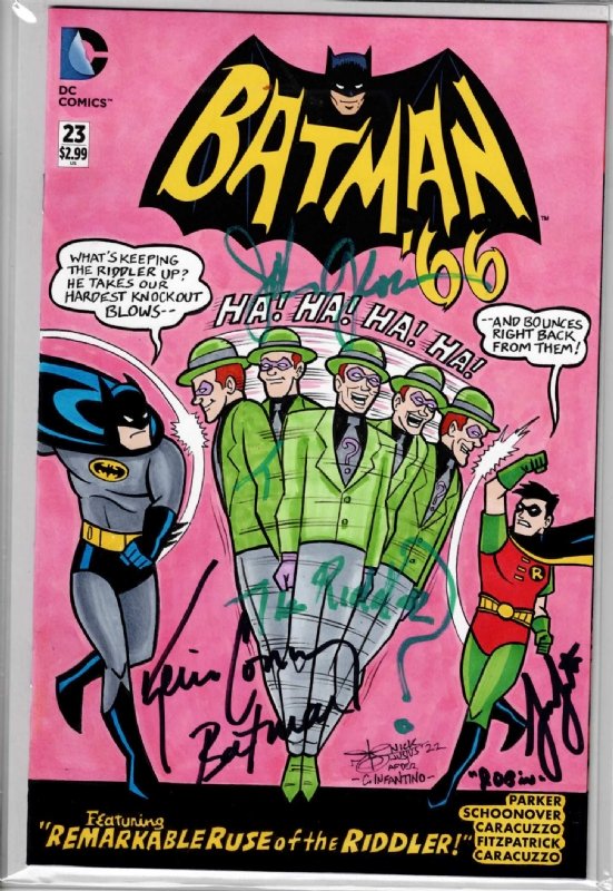 Batman sketch cover with recreation of Batman 171 in animated style, in  Jason Richardson's Batman and the Bat Family Comic Art Gallery Room