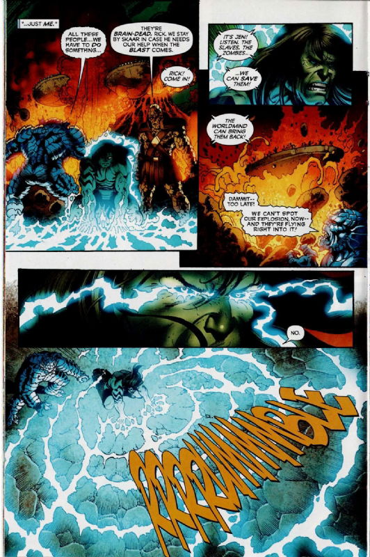 Incredible Hulks 616 Great Action Page of Skaar , in Jason Richardson's ...