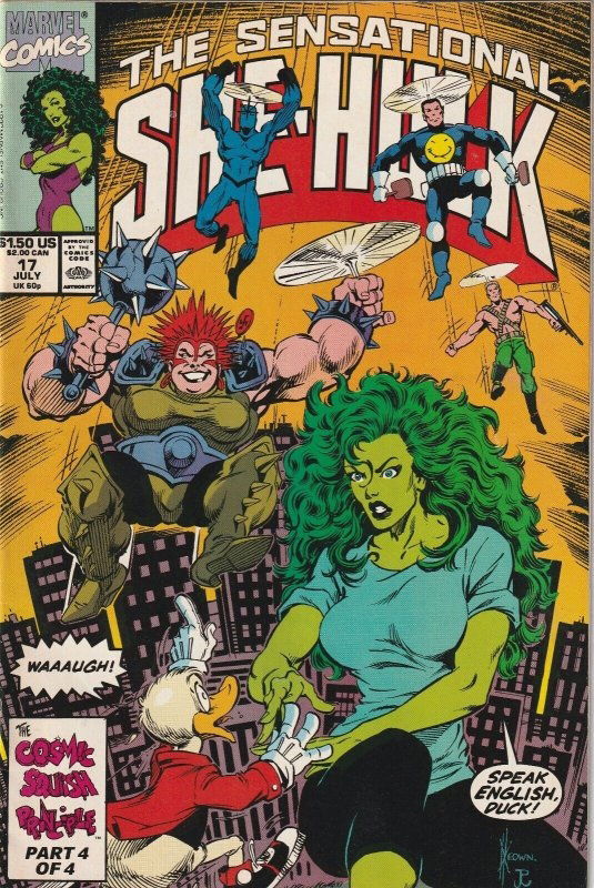 SENSATIONAL SHE-HULK #17 Cover by Dale Keown , in DT Tube's DT's Comic ...