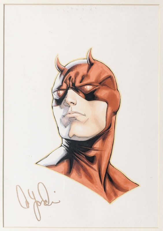 Daredevil By David Yardin In Fred And Danny Chongs Commission Comic Art Gallery Room 0989