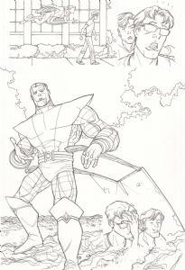 Uncanny X-Men: First Class Giant-Size Special #1 Page 4 Craig Rousseau 2009, Comic Art