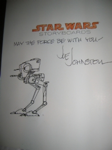 Star Wars AT-ST by Joe Johnston Comic Art