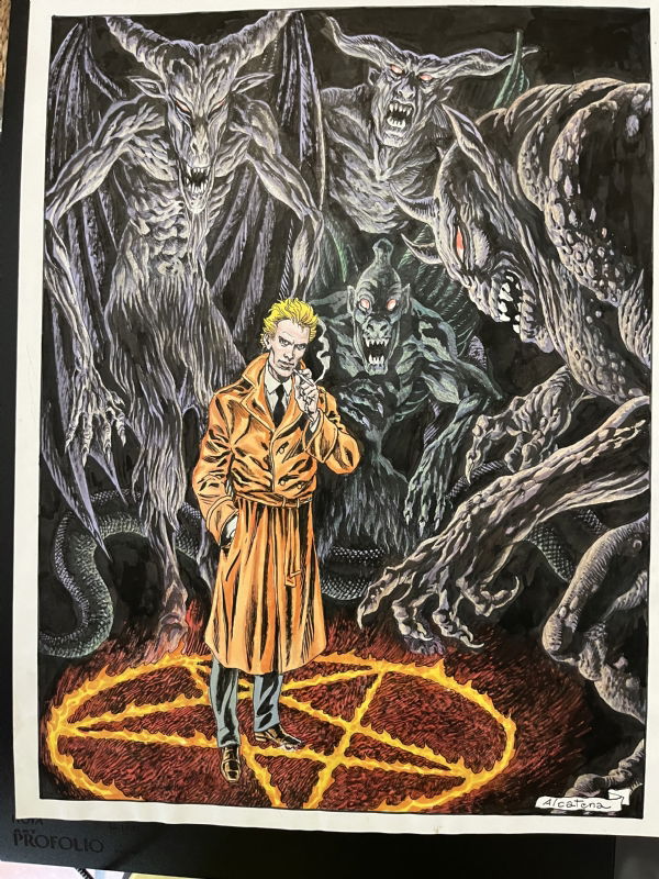 Hellblazer, in Danny Kiihnl's Hellblazer Comic Art Gallery Room