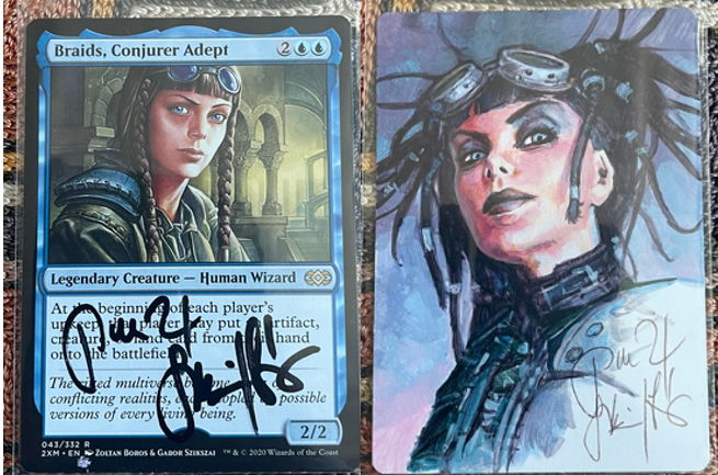 MTG Artist Proof - Braids, Conjurer Adept by Zoltan Boros & Gabor ...