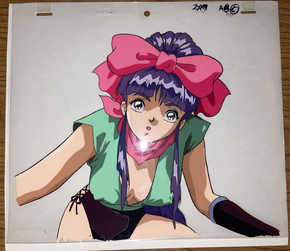 La Blue Girl Cel for sale $475, in Cheryl Wysocki 's Cels For Sale