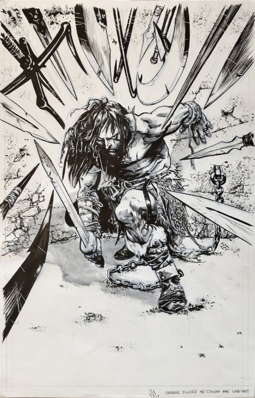 Max Fiumara - Savage Sword of Conan 06 variant cover, in Kyle S's ...