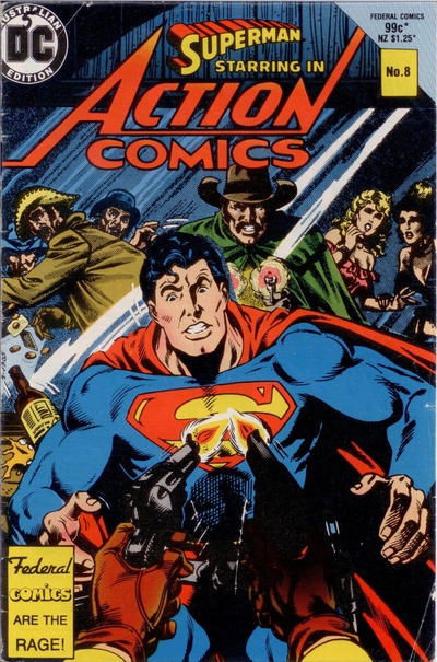 Superman in ACTION COMICS #557 (DC, July 1984); featuring Terra-Man ...