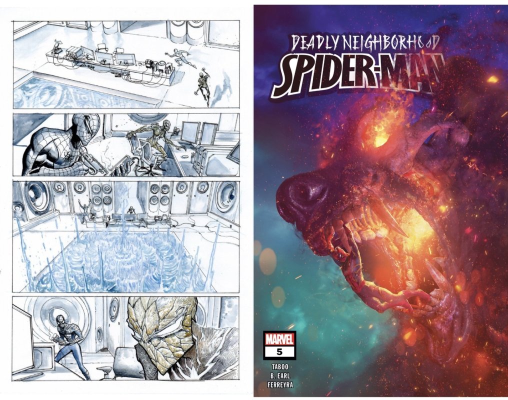 Marvel and Taboo present the DEADLY NEIGHBORHOOD SPIDER-MAN
