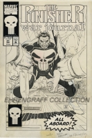 John Romita Jr. Punisher War Journal 41 Cover Comic Art