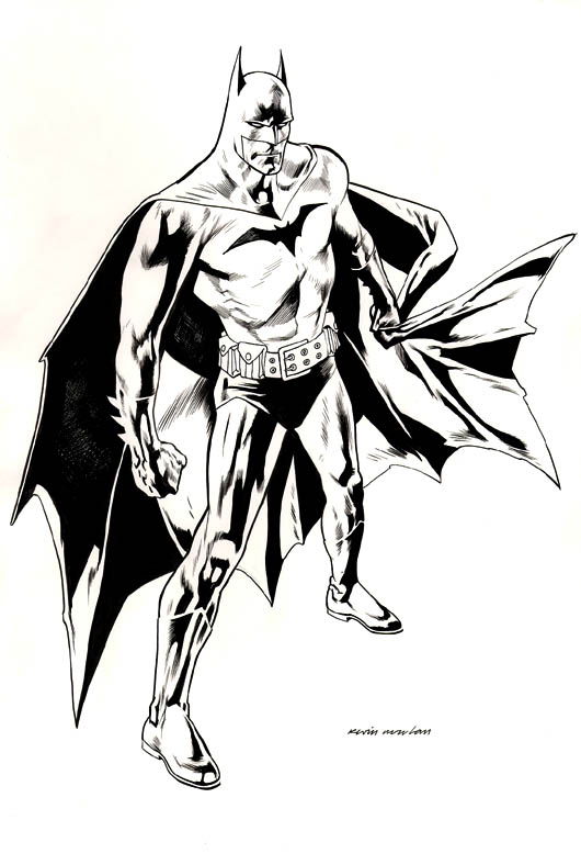 Kevin Nowlan Batman, in Lambo S.'s Kevin Nowlan Comic Art Gallery Room