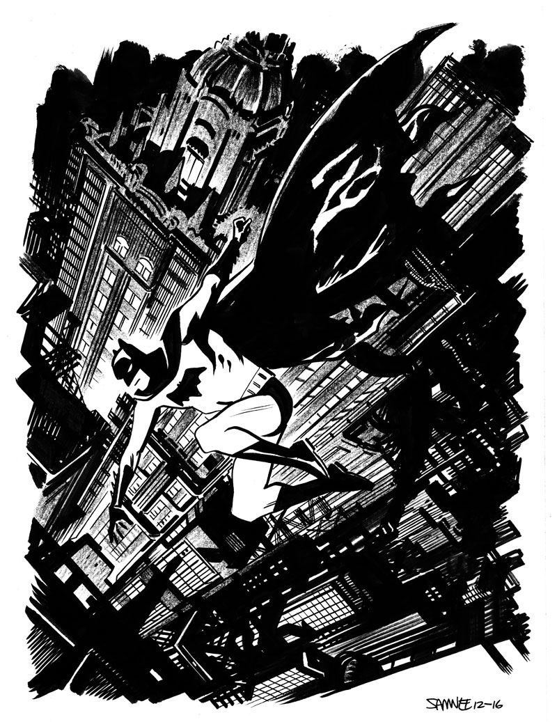 Chris Samnee BATMAN!!!, in Lambo S.'s Chris Samnee Comic Art Gallery Room