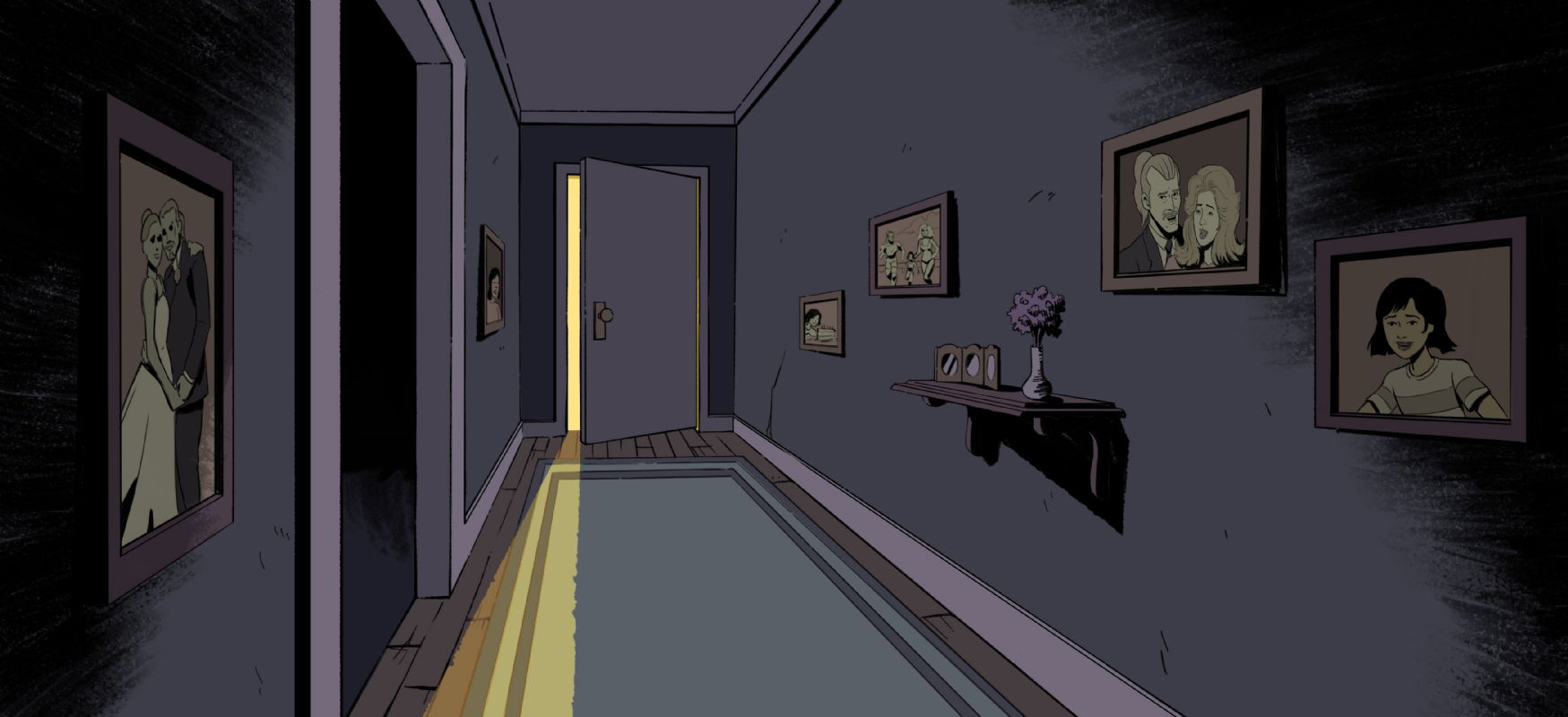 DC103_Petra's House_Hallway, in Denny Fincke's Deadly Class ...