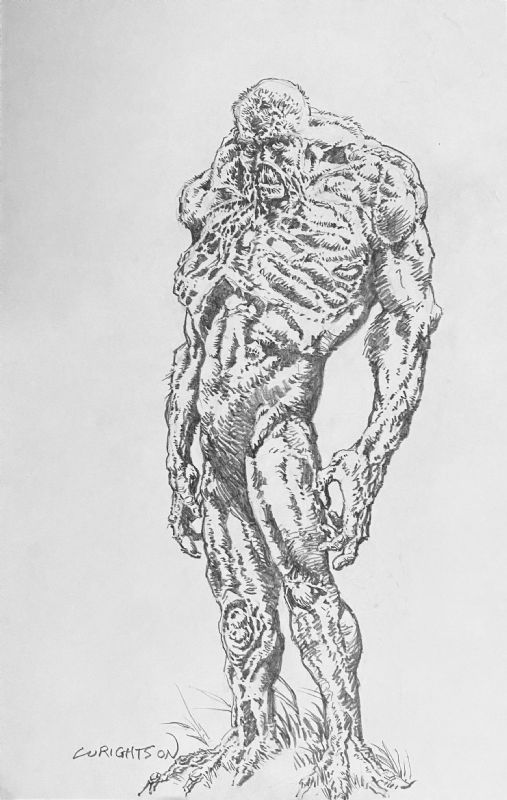 Bernie Wrightson Swamp Thing Sketch, in Devin dougherty's Awesome Art ...