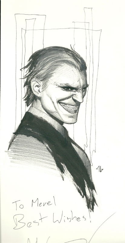 Joker, In Mathijs Janzen's Convention Sketches Comic Art Gallery Room