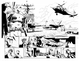 Captain America And The Falcon, Issue 9, Pages 5-6 Comic Art