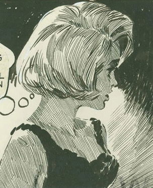 Carol Day 1956 Panel, in Kevin Stawieray's Gallery Panels Comic Art ...