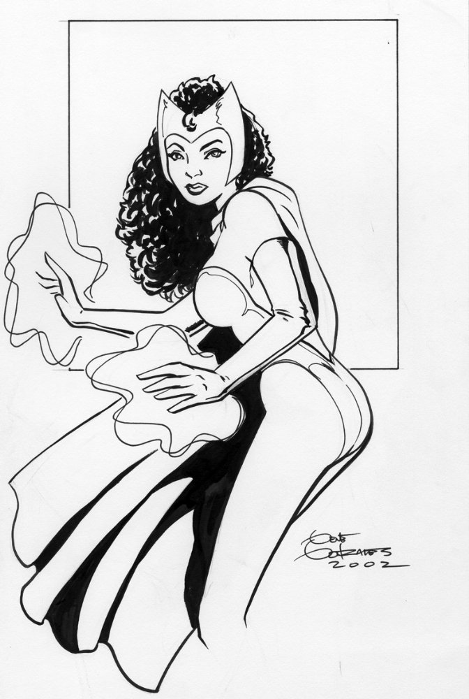 The Scarlet Witch — Gene Gonzales • Illustrator